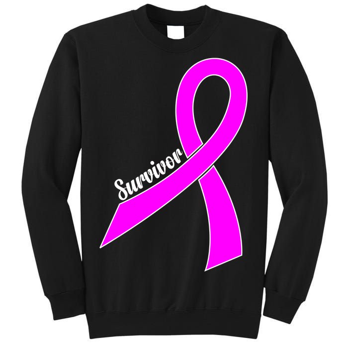 Breast Cancer Survivor Tall Sweatshirt