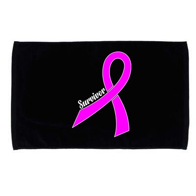 Breast Cancer Survivor Microfiber Hand Towel