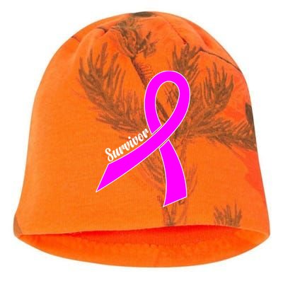 Breast Cancer Survivor Kati - Camo Knit Beanie