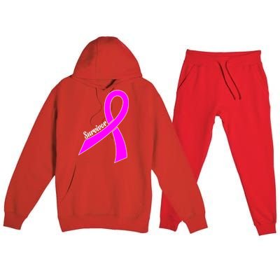 Breast Cancer Survivor Premium Hooded Sweatsuit Set