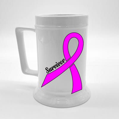 Breast Cancer Survivor Beer Stein