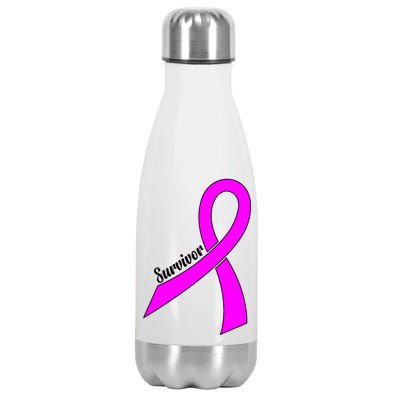 Breast Cancer Survivor Stainless Steel Insulated Water Bottle