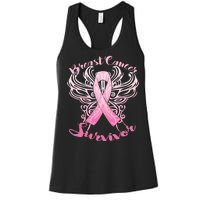 Breast Cancer Survivor Awareness Women's Racerback Tank