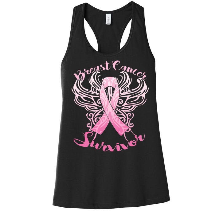 Breast Cancer Survivor Awareness Women's Racerback Tank