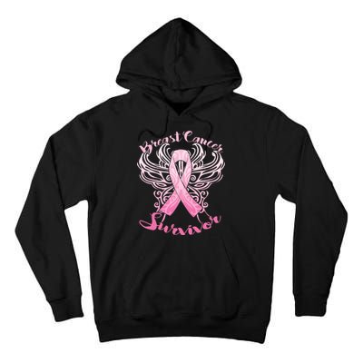 Breast Cancer Survivor Awareness Tall Hoodie