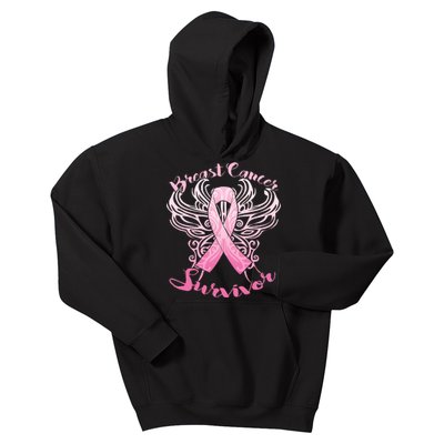 Breast Cancer Survivor Awareness Kids Hoodie