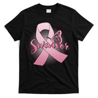 Breast Cancer Survivor Butterfly T-Shirt