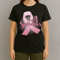 Breast Cancer Survivor Butterfly T-Shirt