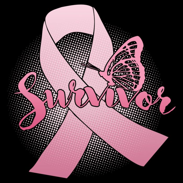 Breast Cancer Survivor Butterfly T-Shirt