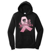 Breast Cancer Survivor Butterfly Women's Pullover Hoodie