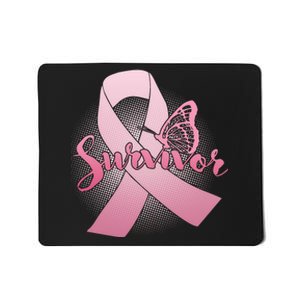 Breast Cancer Survivor Butterfly Mousepad