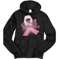 Breast Cancer Survivor Butterfly Tie Dye Hoodie