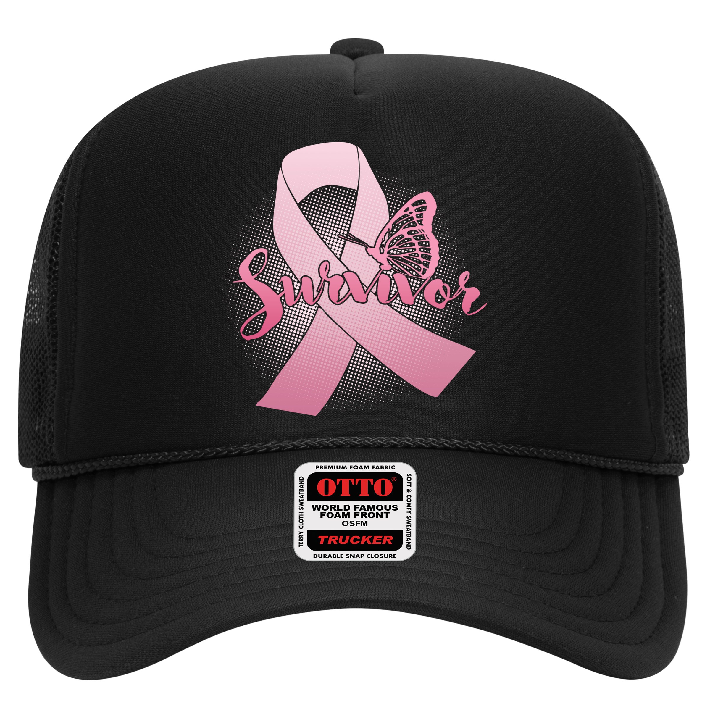 Breast Cancer Survivor Butterfly Hat
