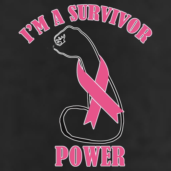 Breast Cancer Survivor Power Cool Comfort Performance Bucket Hat