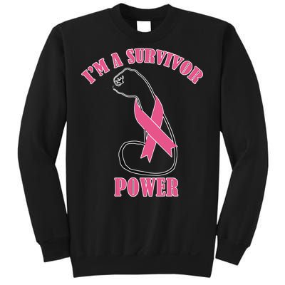 Breast Cancer Survivor Power Sweatshirt