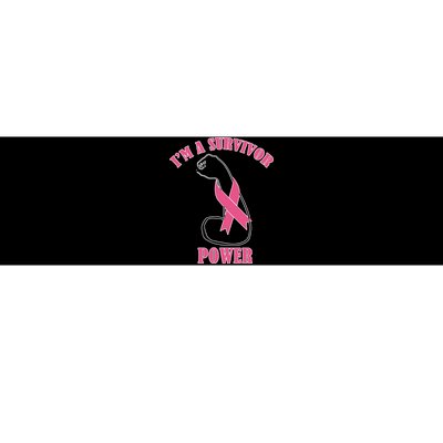 Breast Cancer Survivor Power Bumper Sticker