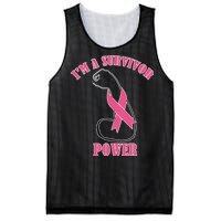 Breast Cancer Survivor Power Mesh Reversible Basketball Jersey Tank