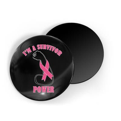 Breast Cancer Survivor Power Magnet