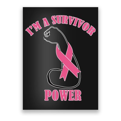 Breast Cancer Survivor Power Poster