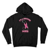 Breast Cancer Survivor Power Tall Hoodie