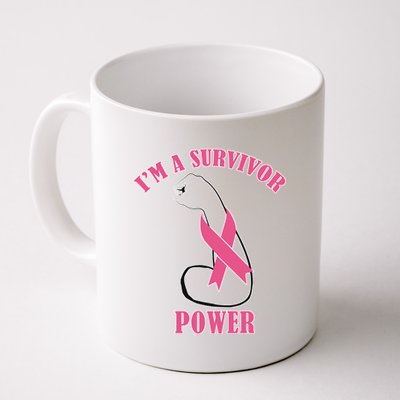 Breast Cancer Survivor Power Coffee Mug