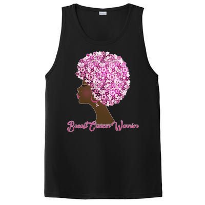 Breast Cancer Warrior Flower Afro PosiCharge Competitor Tank