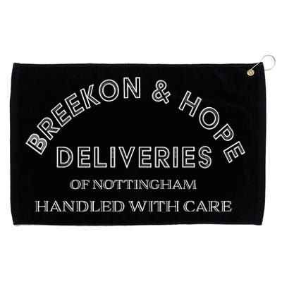 Breekon And Hope Deliveries Nottingham Grommeted Golf Towel