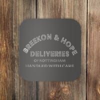 Breekon And Hope Deliveries Nottingham Coaster