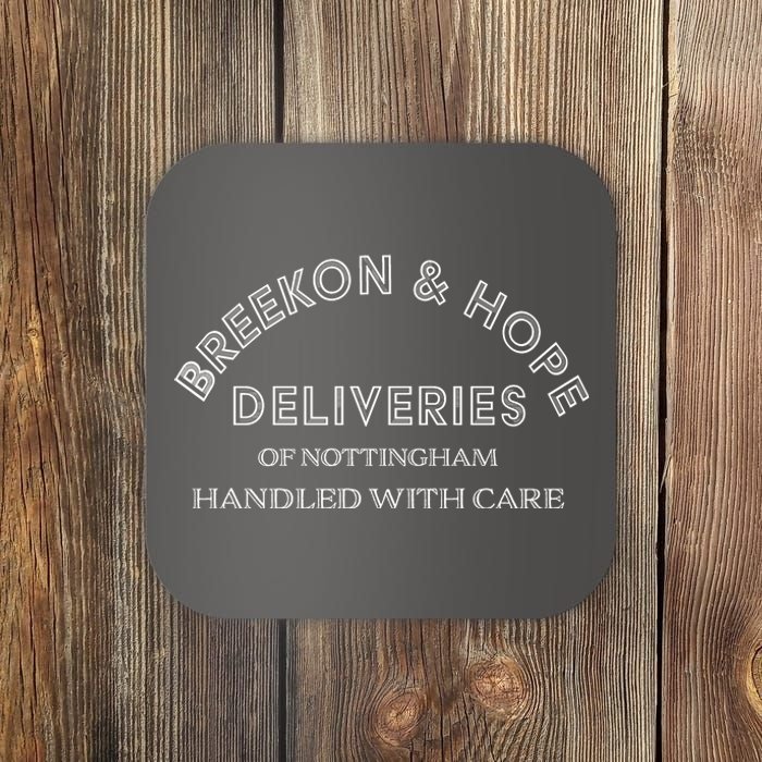 Breekon And Hope Deliveries Nottingham Coaster