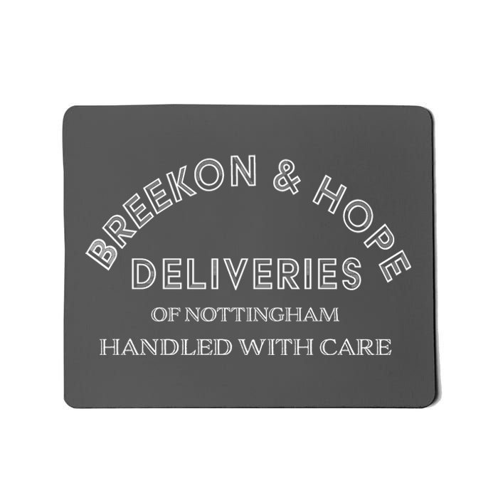 Breekon And Hope Deliveries Nottingham Mousepad