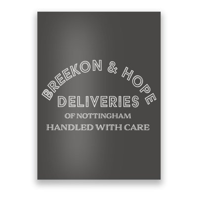 Breekon And Hope Deliveries Nottingham Poster