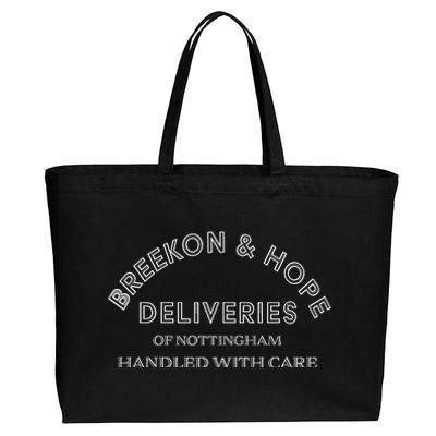 Breekon And Hope Deliveries Nottingham Cotton Canvas Jumbo Tote