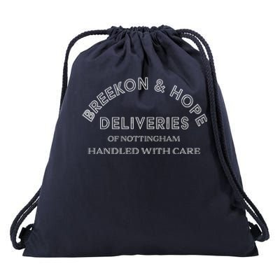 Breekon And Hope Deliveries Nottingham Drawstring Bag