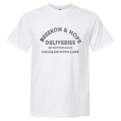 Breekon And Hope Deliveries Nottingham Garment-Dyed Heavyweight T-Shirt