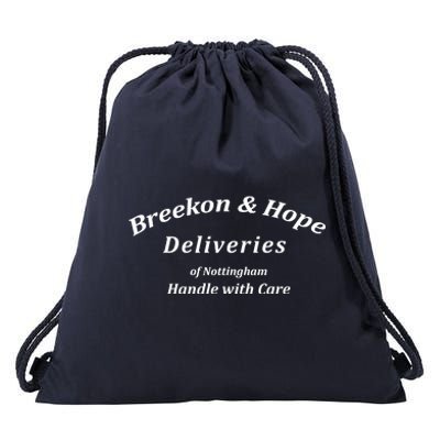 Breekon And Hope Deliveries Of Nottingham Drawstring Bag