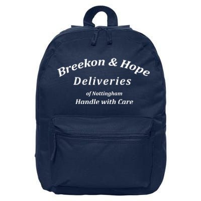 Breekon And Hope Deliveries Of Nottingham 16 in Basic Backpack