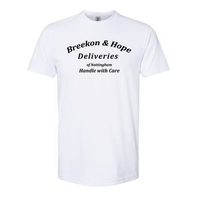 Breekon And Hope Deliveries Of Nottingham Softstyle® CVC T-Shirt