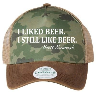 Brett Kavanaugh I Liked Beer I still Drink Beer Legacy Tie Dye Trucker Hat