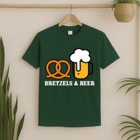 Bretzels And Beer Funny Oktoberfest T-Shirt