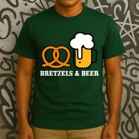 Bretzels And Beer Funny Oktoberfest T-Shirt
