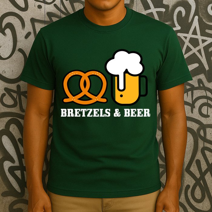 Bretzels And Beer Funny Oktoberfest T-Shirt