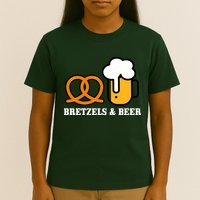 Bretzels And Beer Funny Oktoberfest T-Shirt