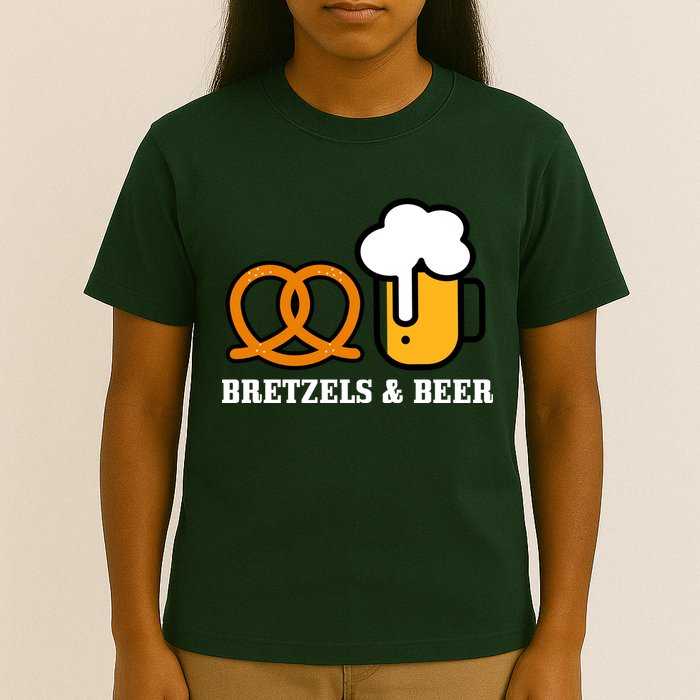 Bretzels And Beer Funny Oktoberfest T-Shirt