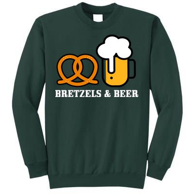 Bretzels And Beer Funny Oktoberfest Tall Sweatshirt