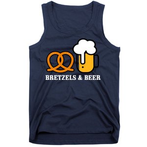 Bretzels And Beer Funny Oktoberfest Tank Top