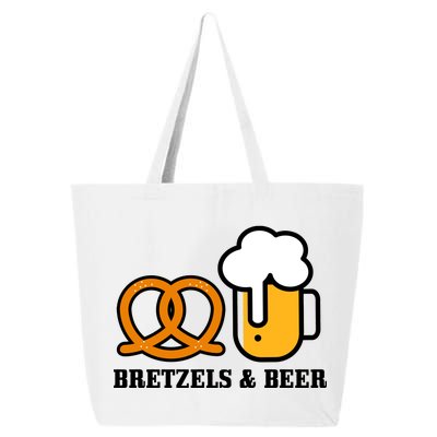 Bretzels And Beer Funny Oktoberfest 25L Jumbo Tote