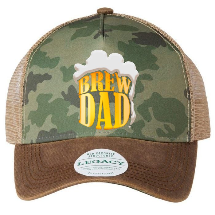 Brew Dad Matching Design Legacy Tie Dye Trucker Hat