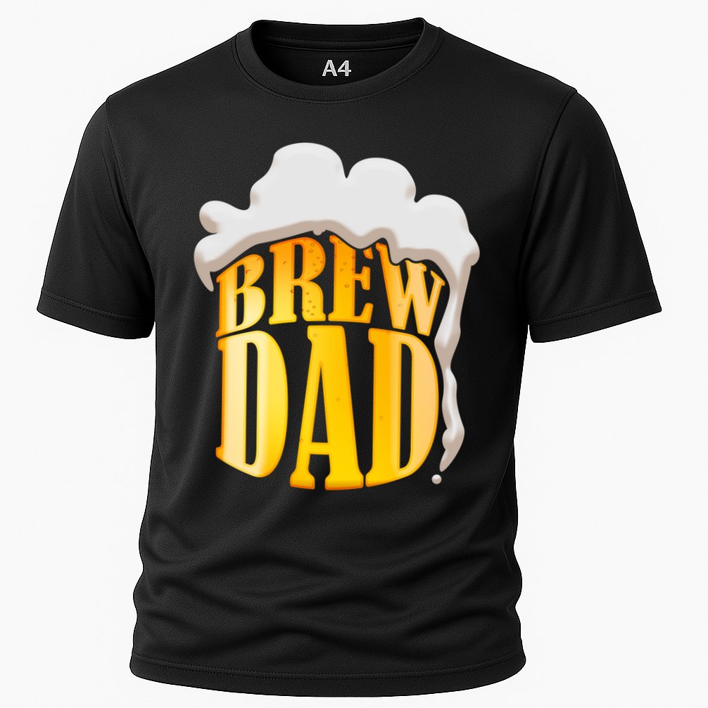 Brew Dad Matching Design Performance Shirt