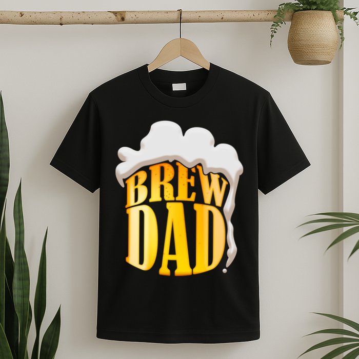 Brew Dad Matching Design T-Shirt