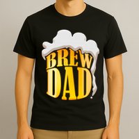 Brew Dad Matching Design T-Shirt